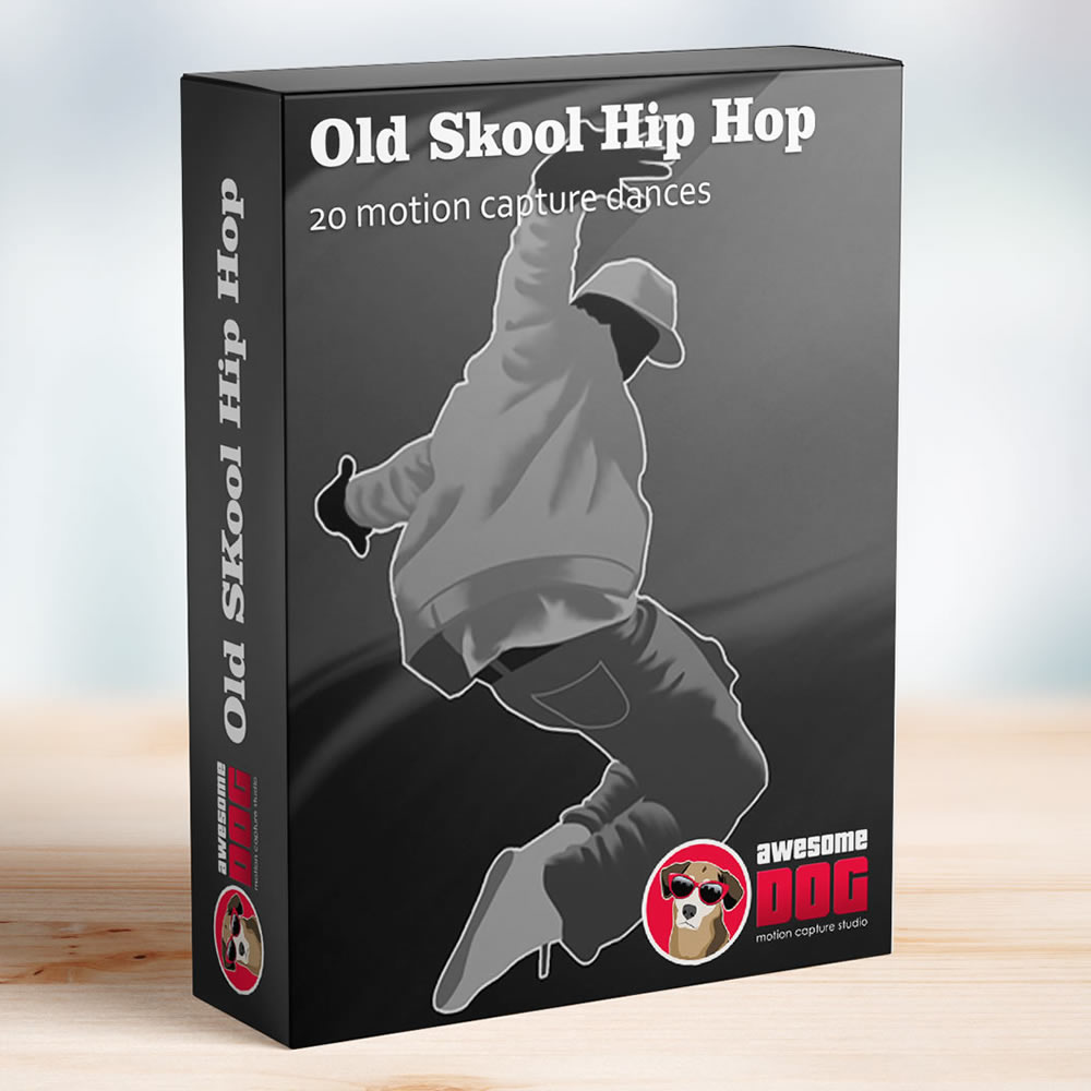 Mocap 'Old Skool' Hip Hop Dances for Unreal Engine - Game Engine MoCap